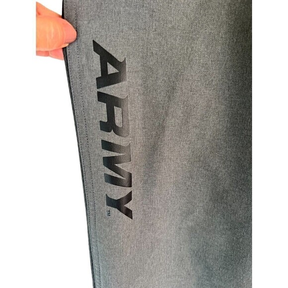 Nike Army Men's Athletic Joggers Pants Workout Size Medium Gray 29x31 Drawstring - Picture 5 of 9